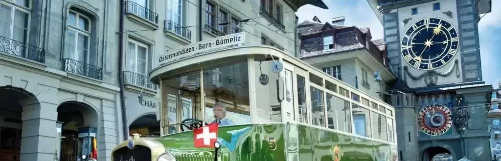 Bernmobil Historique Schnauzenbus 5 Bern Ostermundigen Bümpliz